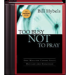 Too Busy Not to Pray